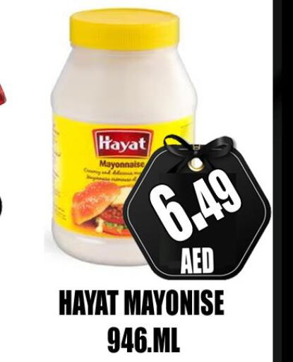 HAYAT Mayonnaise  in GRAND MAJESTIC HYPERMARKET in الإمارات العربية المتحدة , الامارات - أبو ظبي