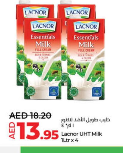 LACNOR Full Cream Milk  in Lulu Hypermarket in UAE - Umm al Quwain