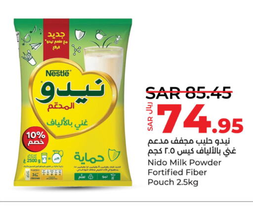 NIDO Milk Powder  in لولو هايبرماركت in مملكة العربية السعودية, السعودية, سعودية - المنطقة الشرقية