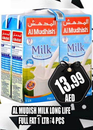 ALMUDHISH Long Life / UHT Milk  in GRAND MAJESTIC HYPERMARKET in الإمارات العربية المتحدة , الامارات - أبو ظبي