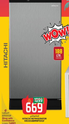 HITACHI Refrigerator  in Saudia Hypermarket in Qatar - Umm Salal