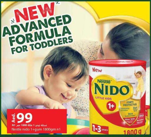 NIDO Milk Powder  in  روابي ماركت عجمان in الإمارات العربية المتحدة , الامارات - الشارقة / عجمان