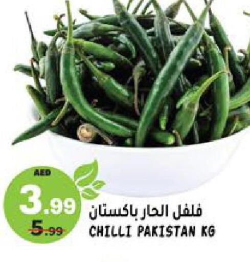  Chilli / Capsicum  in هاشم هايبرماركت in الإمارات العربية المتحدة , الامارات - الشارقة / عجمان