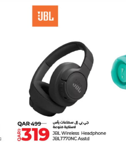 JBL Earphone  in LuLu Hypermarket in Qatar - Doha