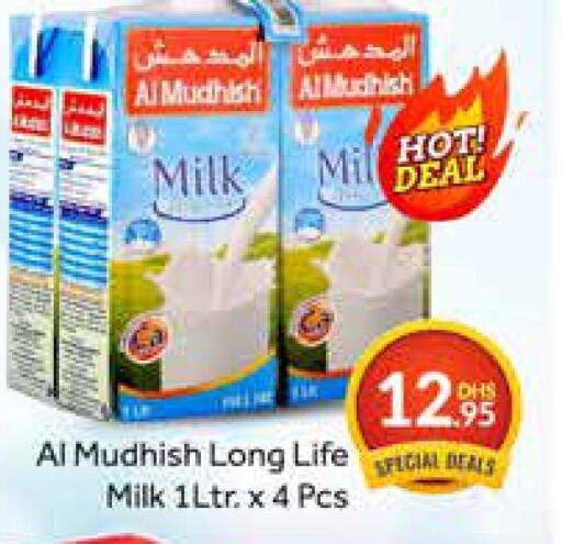 ALMUDHISH Long Life / UHT Milk  in Azhar Al Madina Hypermarket in UAE - Dubai
