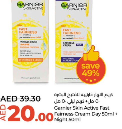 GARNIER Face cream  in Lulu Hypermarket in UAE - Abu Dhabi
