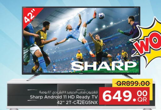 SHARP Smart TV  in مركز التموين العائلي in قطر - الشحانية