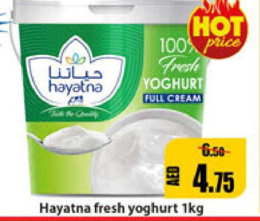 HAYATNA Yoghurt  in Leptis Hypermarket  in UAE - Umm al Quwain