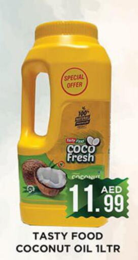 TASTY FOOD Coconut Oil  in Ainas Al madina hypermarket in UAE - Sharjah / Ajman