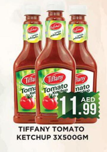 TIFFANY Tomato Ketchup  in Ainas Al madina hypermarket in UAE - Sharjah / Ajman
