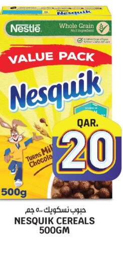 NESQUIK Cereals  in Saudia Hypermarket in Qatar - Al-Shahaniya