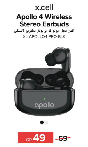 XCELL Earphone  in الأنيس للإلكترونيات in قطر - الشحانية