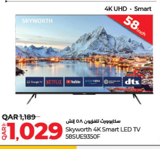 SKYWORTH Smart TV  in LuLu Hypermarket in Qatar - Doha