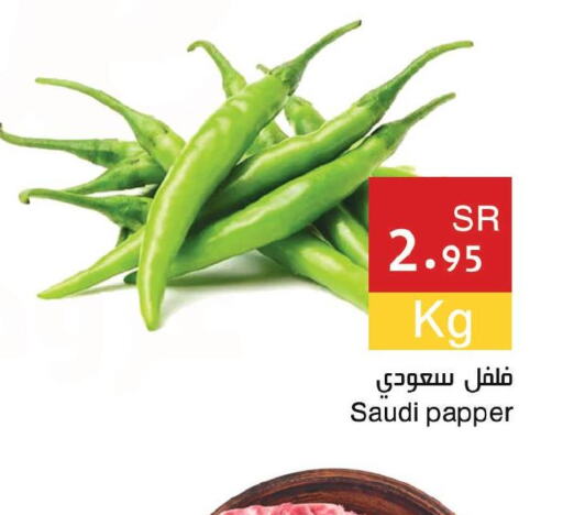  Chilli / Capsicum  in Hala Markets in KSA, Saudi Arabia, Saudi - Jeddah