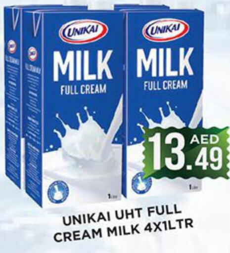 UNIKAI Long Life / UHT Milk  in Ainas Al madina hypermarket in UAE - Sharjah / Ajman