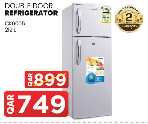 CLIKON Refrigerator  in مركز التموين العائلي in قطر - الوكرة