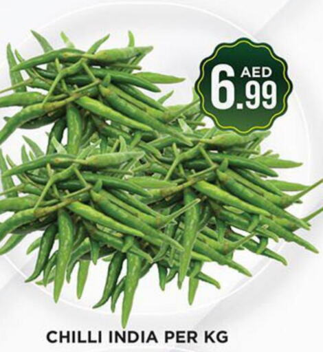  Chilli / Capsicum  in Ainas Al madina hypermarket in UAE - Sharjah / Ajman