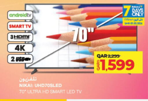 NIKAI Smart TV  in لولو هايبرماركت in قطر - الشحانية