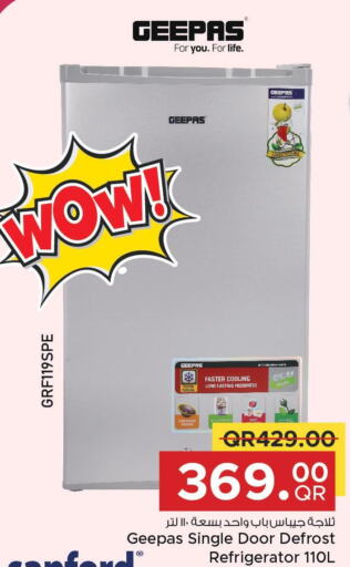 GEEPAS Refrigerator  in Family Food Centre in Qatar - Doha