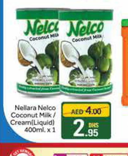 NELLARA Coconut Milk  in Azhar Al Madina Hypermarket in UAE - Dubai