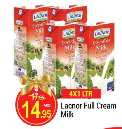 LACNOR Full Cream Milk  in NEW W MART SUPERMARKET  in UAE - Dubai