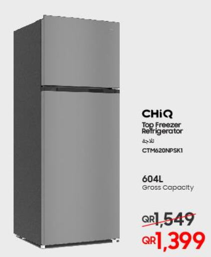 CHIQ Refrigerator  in تكنو بلو in قطر - الخور
