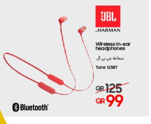 JBL Earphone  in Techno Blue in Qatar - Al Wakra