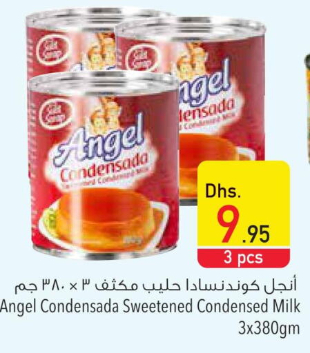 ANGEL Condensed Milk  in السفير هايبر ماركت in الإمارات العربية المتحدة , الامارات - دبي