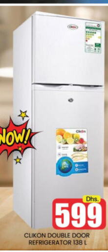 CLIKON Refrigerator  in Mango Hypermarket LLC in UAE - Dubai