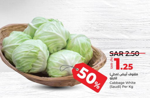  Cabbage  in لولو هايبرماركت in مملكة العربية السعودية, السعودية, سعودية - حائل‎