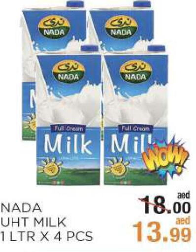 NADA Long Life / UHT Milk  in Rishees Hypermarket in UAE - Abu Dhabi