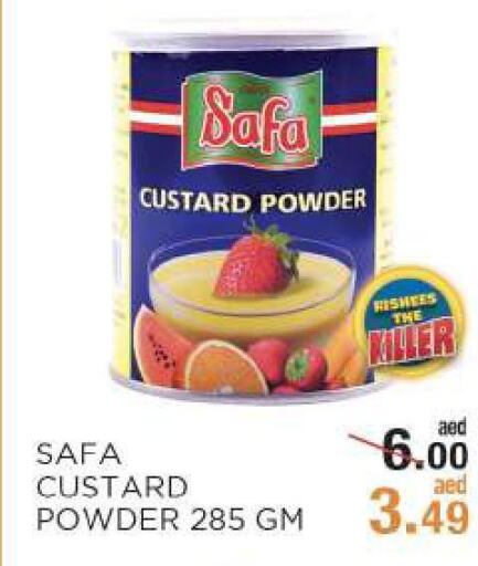 SAFA Custard Powder  in ريشيس هايبرماركت in الإمارات العربية المتحدة , الامارات - أبو ظبي