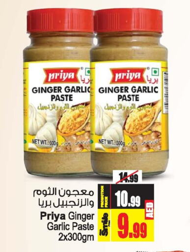 PRIYA Garlic Paste  in أنصار جاليري in الإمارات العربية المتحدة , الامارات - دبي