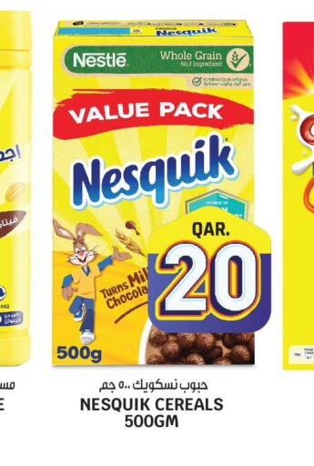 NESQUIK Cereals  in Saudia Hypermarket in Qatar - Al Daayen