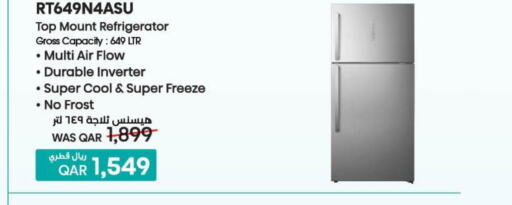 HISENSE Refrigerator  in لولو هايبرماركت in قطر - الضعاين