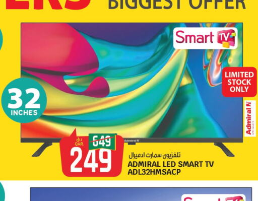 ADMIRAL Smart TV  in Saudia Hypermarket in Qatar - Al Rayyan