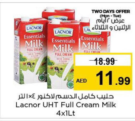 LACNOR Long Life / UHT Milk  in Nesto Hypermarket in UAE - Ras al Khaimah