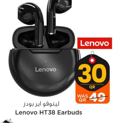 LENOVO Earphone  in Safari Hypermarket in Qatar - Al Wakra