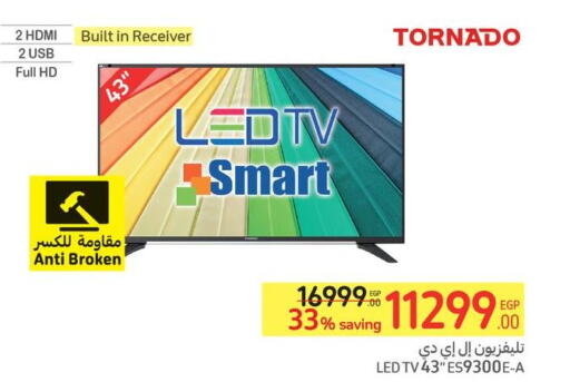 TORNADO Smart TV  in كارفور in Egypt - القاهرة