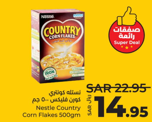 NESTLE COUNTRY Corn Flakes  in LULU Hypermarket in KSA, Saudi Arabia, Saudi - Hail