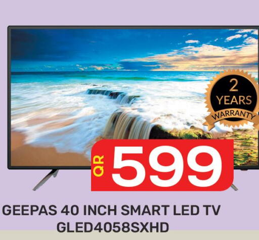 GEEPAS Smart TV  in مجلس هايبرماركت in قطر - الدوحة