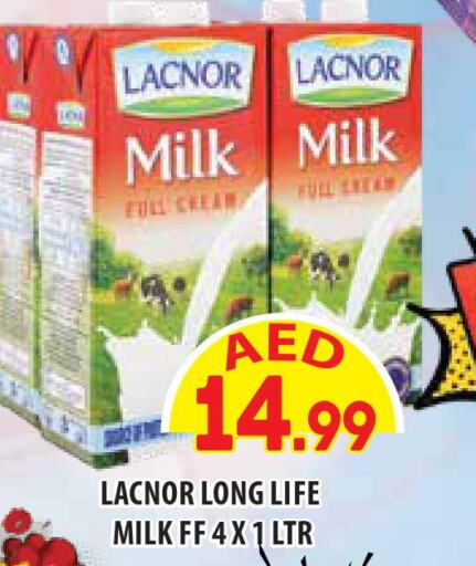 LACNOR Long Life / UHT Milk  in سوبرماركت هوم فريش ذ.م.م in الإمارات العربية المتحدة , الامارات - أبو ظبي