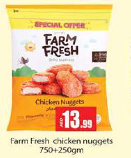 FARM FRESH Chicken Nuggets  in جلف هايبرماركت ذ.م.م in الإمارات العربية المتحدة , الامارات - رَأْس ٱلْخَيْمَة