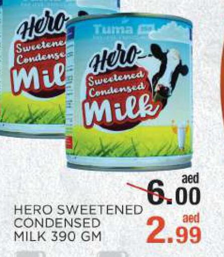 HERO Condensed Milk  in C.M. supermarket in UAE - Abu Dhabi