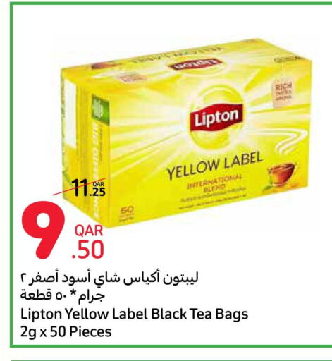 Lipton Tea Bags  in كارفور in قطر - أم صلال