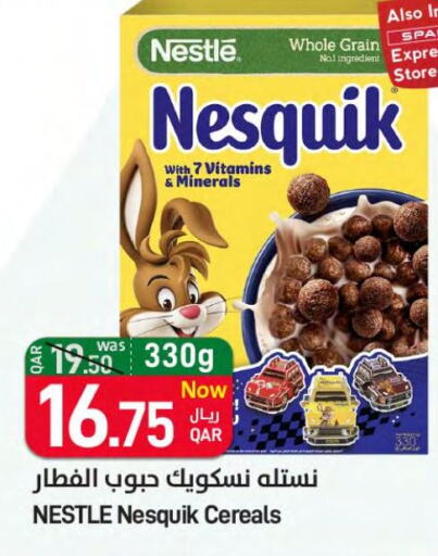 NESQUIK Cereals  in SPAR in Qatar - Al Daayen