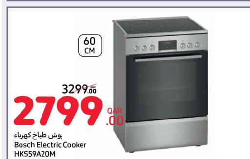 BOSCH Electric Cooker  in كارفور in قطر - الضعاين