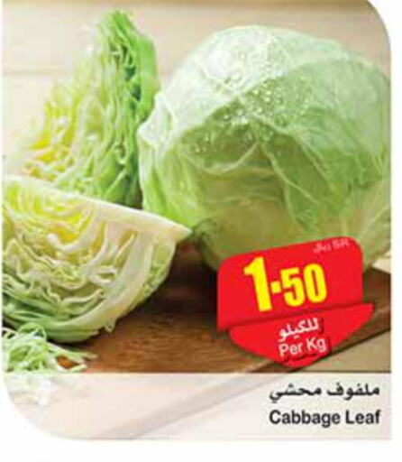  Cabbage  in أسواق عبد الله العثيم in مملكة العربية السعودية, السعودية, سعودية - القنفذة