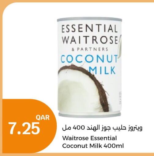 WAITROSE Coconut Milk  in City Hypermarket in Qatar - Al Wakra