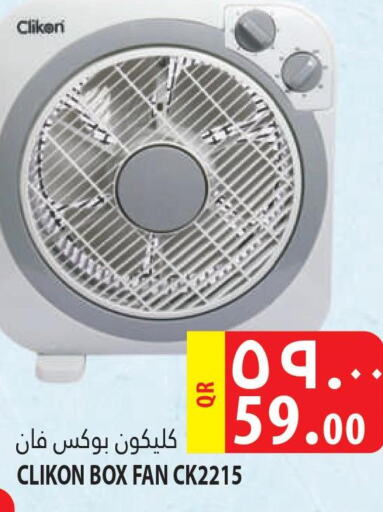 CLIKON Fan  in Marza Hypermarket in Qatar - Al Wakra